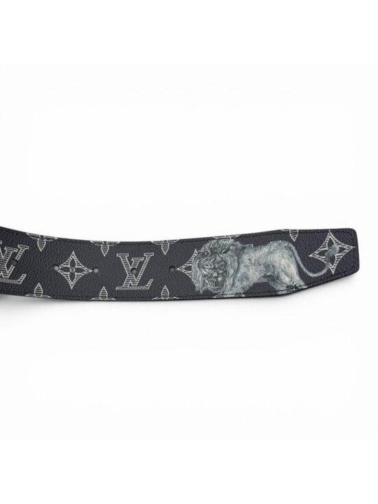 Louis Vuitton Ceinture Reverso Leather Chapman Brazza Monogram Savannah Belt main image 9